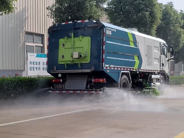 中國重汽湖北華威制造｜華威馳樂牌SGZ5189TXSZZ6T5洗掃車｜道路污染清除車｜華威馳樂牌SGZ5189TXSZZ6T5L洗掃車